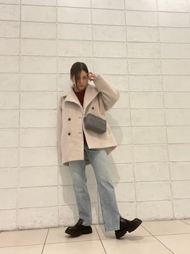 「ビーセカンド」｜kimmyさん（レディース・162cm）の冬コーディネート