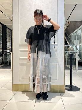 「NAKAGAMI（ナカガミ）のアイテム」を使った、kimmyさん（レディース・162cm）の夏コーディネート