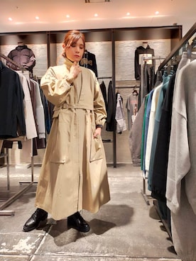 「ビーセカンド」｜「アイテム（その他アウター）」を使った、kimmyさん（レディース・162cm）の秋コーディネート