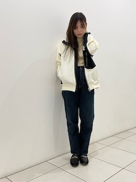 「B2nd」｜「アイテム（その他アウター）」を使った、kimmyさん（レディース・162cm）の冬コーディネート