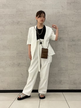「ビーセカンド」｜「アイテム（アクセサリー）」を使った、kimmyさん（レディース・162cm）の春コーディネート