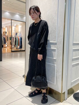「B'2nd（ビーセカンド）のアイテム」を使った、kimmyさん（レディース・162cm）の春コーディネート
