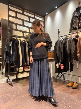 「IJIIT&Co.（イジットアンドコー）のアイテム」を使った、kimmyさん（レディース・162cm）の冬コーディネート