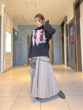 「B'2nd（ビーセカンド）のアイテム（ブーツ）」を使った、kimmyさん（レディース・162cm）の秋コーディネート