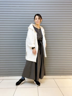 「B'2nd（ビーセカンド）のアイテム（ワンピース/ドレス）」を使った、kimmyさん（レディース・162cm）の夏コーディネート