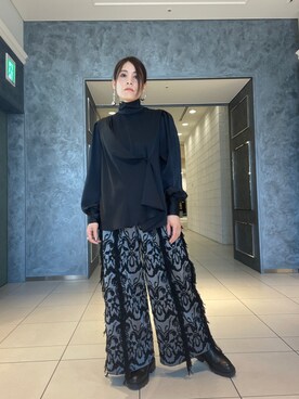 「B'2nd（ビーセカンド）のアイテム（ブーツ）」を使った、kimmyさん（レディース・162cm）の秋コーディネート