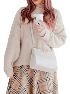 えりり🌷骨格ウェーブ/イエベ秋さん（レディース・163cm）の冬コーディネート