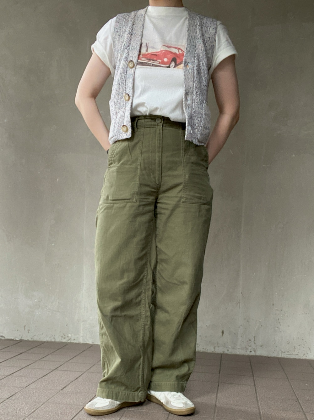 パンツ THE SHINZONE WASHED BAKER PANTS THE SHINZONE パンツ SHINZONE/シンゾーン ベイカーパンツ BAKER