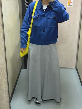 「ORCIVAL（オーシバル）のアイテム」を使った、温流さん（レディース・160cm）の春コーディネート