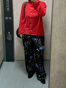 「MoonStar（ムーンスター）のアイテム」を使った、温流さん（レディース・160cm）の秋コーディネート
