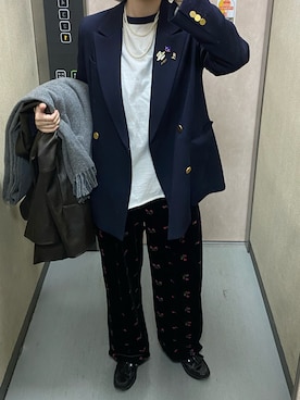 「TICCA(ティッカ)のアイテム」を使った、温流さん(レディース・160cm)の冬コーディネート