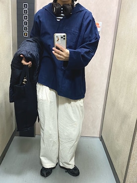 「ORCIVAL（オーシバル）のアイテム」を使った、温流さん（レディース・160cm）の秋コーディネート