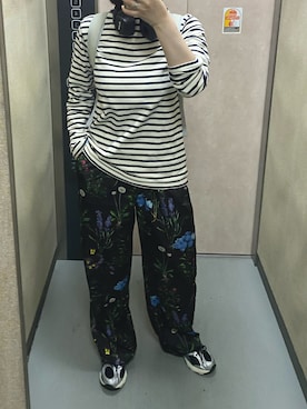 「TICCA(ティッカ)のアイテム」を使った、温流さん(レディース・160cm)の春コーディネート
