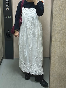 「PROTAGONISTA（プロタゴニスタ）のアイテム」を使った、温流さん（レディース・160cm）の秋コーディネート
