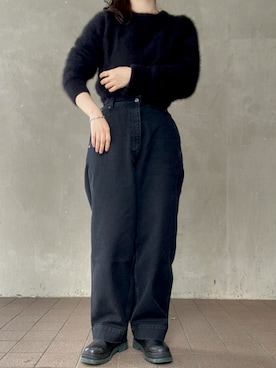 「Oblada（オブラダ）のアイテム」を使った、温流さん（レディース・159cm）の春コーディネート