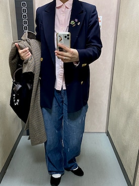 「アイテム（その他シューズ）」を使った、温流さん（レディース・160cm・20代）の冬コーディネート