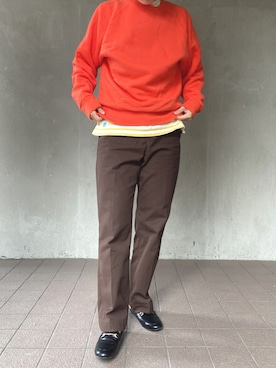 「THE SHINZONE（ザ　シンゾーン）のアイテム（スウェット）」を使った、温流さん（レディース・159cm）の秋コーディネート