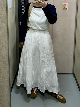 「Bshop（ビショップ）のアイテム」を使った、温流さん（レディース・160cm）の夏コーディネート