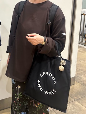 「ORCIVAL（オーシバル）のアイテム（Tシャツ/カットソー）」を使った、温流さん（レディース・160cm）の夏コーディネート