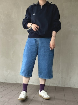 「Oblada（オブラダ）のアイテム」を使った、温流さん（レディース・160cm）の秋コーディネート