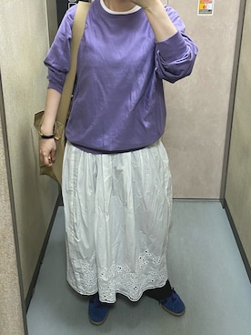 「THE SHINZONE（ザ　シンゾーン）のアイテム」を使った、温流さん（レディース・160cm）の春コーディネート