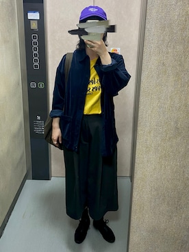 「MoonStar（ムーンスター）のアイテム」を使った、温流さん（レディース・160cm）の秋コーディネート
