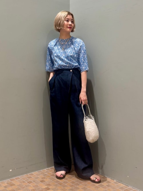 【美品】トゥモローランド　バッグ セール】TOMORROWLAND BEEDED バッグ（ハンドバッグ