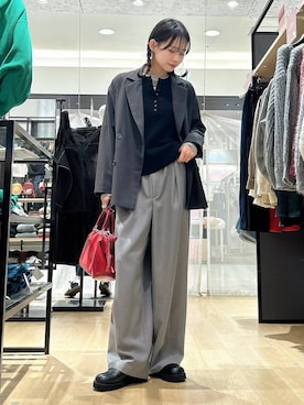 もんちゃんさん(レディース・163cm)の冬コーディネート