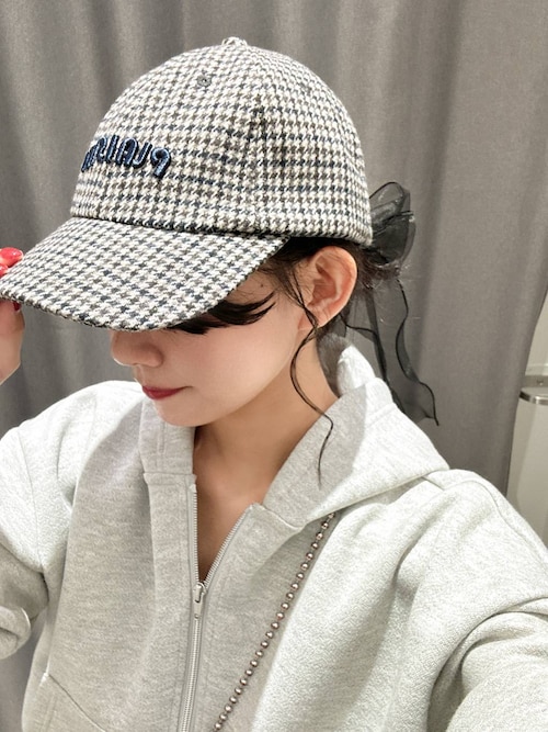 起毛チェック柄キャップ / 583680（キャップ）｜LAKOLE（ラコレ）の