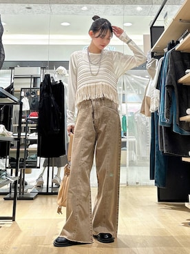 もんちゃんさん（レディース・163cm）の春コーディネート