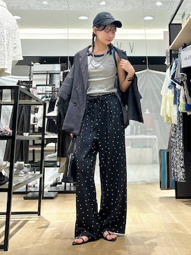 もんちゃんさん（レディース・163cm）の春コーディネート