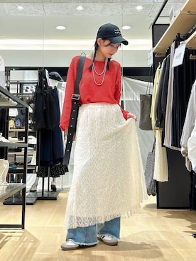 もんちゃんさん（レディース・163cm）の春コーディネート