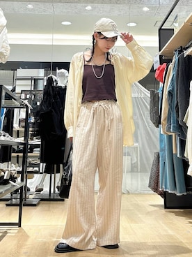 もんちゃんさん（レディース・163cm）の春コーディネート