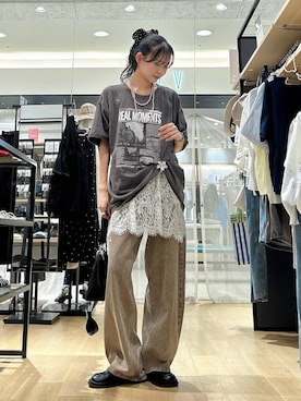もんちゃんさん(レディース・163cm)の夏コーディネート