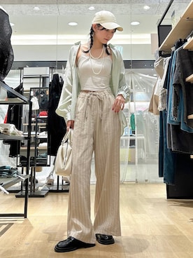 もんちゃんさん（レディース・163cm）の春コーディネート