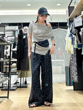 もんちゃんさん（レディース・163cm）の春コーディネート