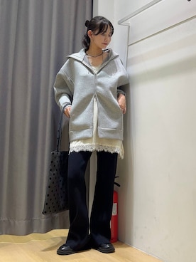 もんちゃんさん（レディース・163cm）の秋コーディネート