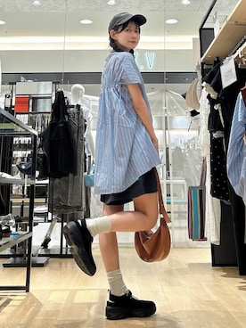 もんちゃんさん（レディース・163cm）の夏コーディネート