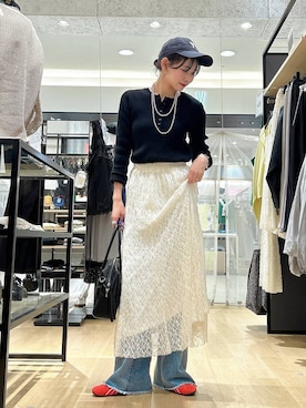 もんちゃんさん（レディース・163cm）の春コーディネート