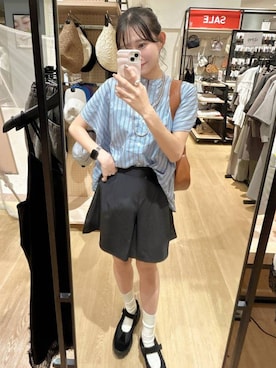 もんちゃんさん（レディース・163cm）の夏コーディネート