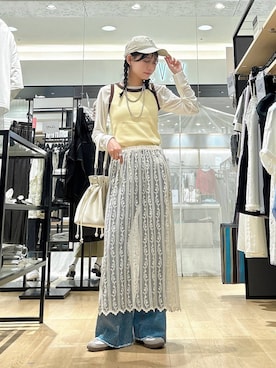 もんちゃんさん（レディース・163cm）の春コーディネート