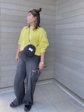 「RASW（ラス）のアイテム」を使った、makikiさん（レディース・158cm）の秋コーディネート