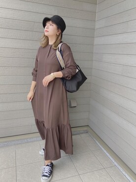 makikiさん（レディース・158cm）の秋コーディネート