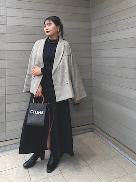 「aquagarage（アクアガレージ）のアイテム」を使った、makikiさん（レディース・158cm）の秋コーディネート