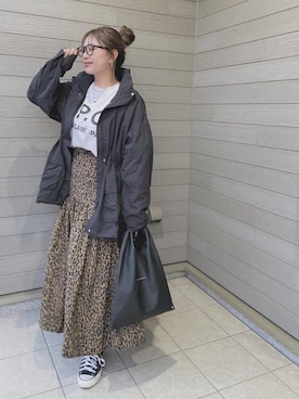 「for/c（フォーシー）のアイテム（ジャケット/アウター）」を使った、makikiさん（レディース・158cm）の秋コーディネート