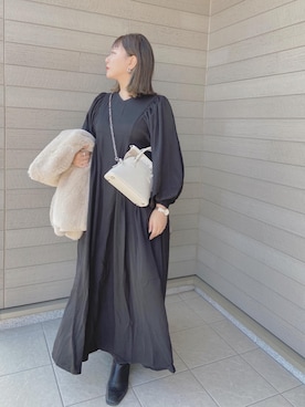 makikiさん（レディース・158cm）の冬コーディネート