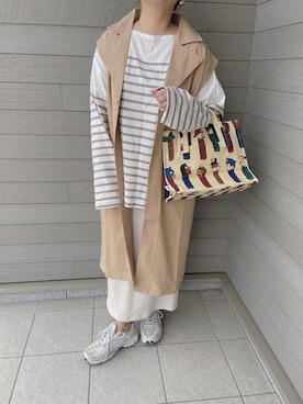 makikiさん（レディース・159cm）の春コーディネート