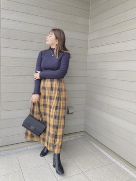 makikiさん(レディース・158cm)の秋コーディネート