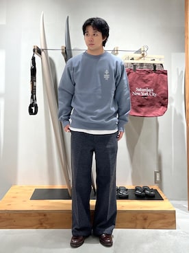 「Saturdays NYC（サタデーズ ニューヨークシティ ）のアイテム」を使った、kippeiさん（メンズ・170cm）の冬コーディネート