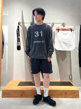 「アイテム（水着）」を使った、kippeiさん（メンズ・170cm）の秋コーディネート